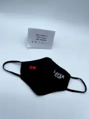 Size XL Laver Cup 2021 x UNIQLO Black Logo Airism Face Mask Cover STAFF & VIP