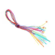 12Pcs ABS Plastic Tunisian Crochet Hook Set With Cable Carpet Rug Weave Needles