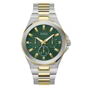 Guess Sport Dashboard Sport Two-Tone Silver and Gold-Tone Men's Watch GW0798G3
