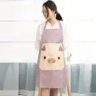 Kitchen Supply Pig Apron Antifouling Sleeveless Apron Apron Hanging Neck