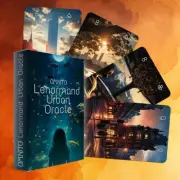 OMNIT0 Lenormand Urban Oracle Deck, Wisdom Cards for Love and Life, Modern Style