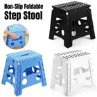 Folding Plastic Stool Lightweight Portable Collapsible Chair for Camping Travel