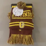 Harry Potter Hat and Scarf Set Hogwarts Gryffindor New With Tag