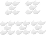 [OATIPHO] Visor Brim White Cap Flat Cap UV Hat Cap Insert Party Hats Hat Clip Hat Hat Shaper Baseball Cap Flat Brim Tennis Hat Cap Shaper Headband Caps Hat Stand