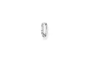 Thomas Sabo Charm Club - Single Hoop with Stones Silver Earring 1.4cm