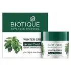 Pack of 2 Biotique Bio Winter Green Spot Correcting Anti Acne Cream, (15gx2)