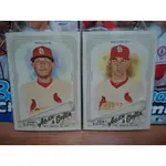 2018 TOPPS ALLEN & GINTER 紅雀隊ADAM WAINWRIGHT & YADIER MOLINA