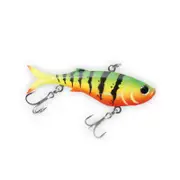 75mm TT Lures 13gm Quake Soft Vibe Fishing Lure - FLAMIN' PERCH