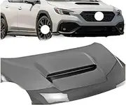 hood scoops for cars， Suitable Compatible For Subaru 21 Wrx Vbh Carbon FiberLightweight Hood(Half carbon)