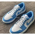 【KAMI】NIKE AIR JORDAN 1 LOW GOLF 白 北卡藍 高爾夫 籃球鞋 男女鞋 DD9315-10