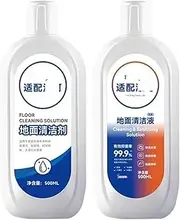 Cleaning Agent Liquid，Compatible for Tineco Floor ONE S3 S5 Pro2 Combo S7Pro ，All Series Cleaning Solution Robot Vacuum Cleaner Accessories(2pcs)