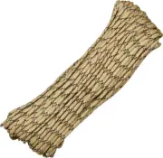 Parachute Cord Parachute Cord Desert Camo 100 ft length. 7 strand. Rated for 550