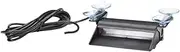 HELLA 2XD 014 053-001 LED-Strobe-type Beacon - FWL-LED - 12V - Blue - Blue/Crystal clear - Cable: 3700mm - Plug: DIN ISO 4165