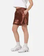[JORDAN] Jordan Women's Dri-fit 4" Diamond Shorts Metallic Red - Size 2XL 2XL Metallic Red