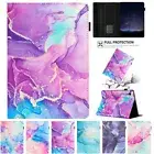 Marble Leather Case Cover For Samsung Galaxy Tab A9 Plus A8 A7 S6 Lite Tablet