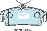 Bendix General CT Front Brake Pad Set for Nissan Pulsar N16 1.8L QG18DE Petrol 2 (for: Nissan)