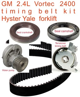 GM 2.4L Timing Belt Kit Hyster Yale Forklift Vortec 2400