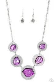 Paparazzi RAW CHARISMA purple necklace