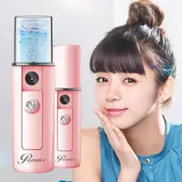在飛比找momo購物網優惠-【PANATEC 沛莉緹】美顏奈米保濕噴霧機-粉色(K-27