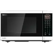 Sharp Flatbed 1200W Microwave White