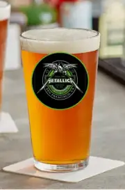Metallica - Seek and Destroy - Rock & Roll - 16oz Pint Beer Glass Pub Barware 25