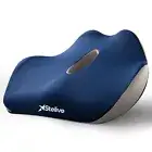 Stelive Memory Foam Seat Cushion Support Back Pain Chair Pillow Car Coccyx