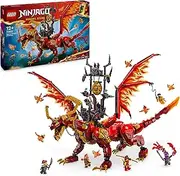 LEGO® NINJAGO® Source Dragon of Motion 71822, Adventure Toy for Kids, Ninja Playset for Independent Play with 6 Minifigures, Birthday Toy for Boys and Girls Aged 12 and Over
