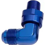 Aeroflow 90° NPT Swivel to Male AN Flare Adapter 1/2" to -12AN, AF922-12-08