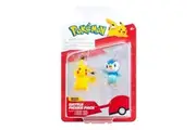 Pokemon Battle Figure Pack Pikachu and Piplup Action Figure
