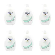 6x Dove 1000ml Body Wash Moisturising Liquid Shower Bath Soap For Sensitive Skin
