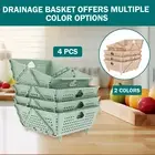 2 Pcs Collapsible Strainers and Colanders Foldable Colander Strainer Space leplP