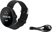 QANYEGN Voice Recorder Watch, Mp3 Voice Activated Recording Watch, AI Intelligent HD Noise Reduction Voice Activated Recorder Bracelet (64g)