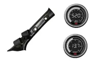 SAAS pillar pod pyro boost gauges for Toyota Hilux 2015-2021