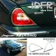 【IDFR】Jaguar XJ X350 積架 捷豹 2003~2007 鍍鉻銀 後燈框 飾貼(車燈框 後燈框 尾燈框)