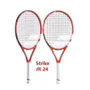 New Babolat Strike Junior 24 Strung with Babolat cover