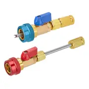 Car AC R134A Valve Core Remover Kit Valve Core Remover Valve Core Removal Tool