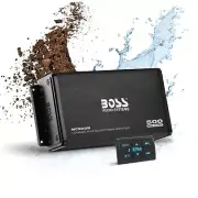 BOSS Audio Systems MC900B 500 W 4 Chan Weatherproof Amplifier - ATV Car Marine