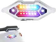 Car Solar Warning Lights | Flashing Device Security Light - Waterproof, Vehicle Warning Light Accessories, Convenient for Electric, Motorcycles