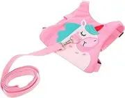 Generic Cute Harness for Boys and Girls Anti Lost Backpack Toddler Walking Harness Child Walking Leash Soft Polyester Comfortable