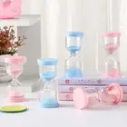 3/5/10/15/30 Minutes Colorful Hourglass Macaron Color Toy Sand Timer Children