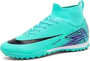 [GOGOUP] Boys'Football Boots Kids Girls Astro Turf Football Boots Non-Slip Junior Soccer Shoes Profession Competition Indoor Outdoor Football Shoes Sneakers Unisex