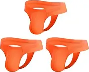 [Generic] Men's Thong Sexy Low Rise Pouch Bulge Bikini Underwear Hip Lift Quick-Drying Workout Breathable G-String