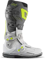 Gaerne SG-22, boots , color: Dark Grey/White/Grey , size: 44 EU