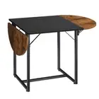 Dining Table,Folding Kitchen Table for 4, Extendable Dining Room Table,
