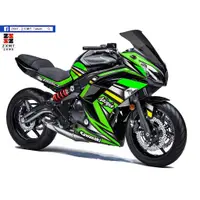 在飛比找蝦皮商城優惠-3616用 2014 KAWASAKI ER6F 金屬綠改金