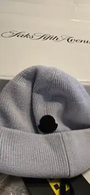$400 New Moncler Wool Beanie - Purple - One Size - Limited Edition