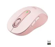 Logitech - Signature M650 Wireless Scroll Mouse with Silent Clicks - Rose