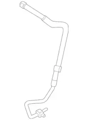 Power Steering Return Line Hose Assembly Motorcraft PSH-98