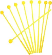 Abaodam 10pcs Marimba Mallets Durable Percussion Drumsticks with Comfortable Grip Suitable for Tongue Drum Glockenspiel Xylophone Multiple Uses
