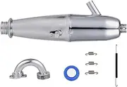 TTETTZ RC Car Exhaust Pipe Accessories Easy Installation Spare Part for 1/8 RC Car